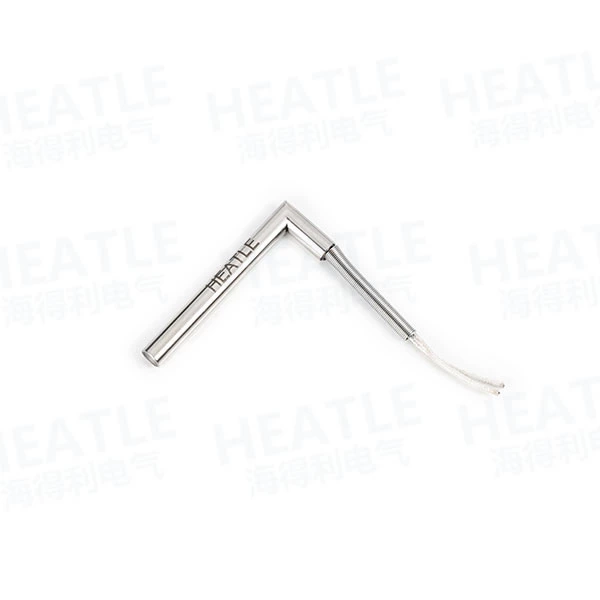 Right angle cartridge heater